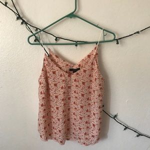 floral tank top
